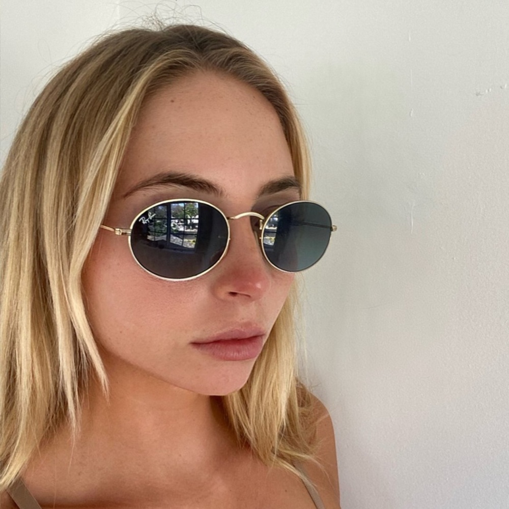 Ray-Ban 3547 Oval Flat Sunglasses